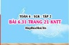 Bài 6.31 trang 21 Toán 6 Tập 2 Kết nối tri thức Bài 6.31 trang 21 Toán 6 Tập 2 Kết nối tri thức